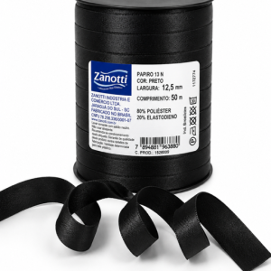 Papiro Negro 12,5mm