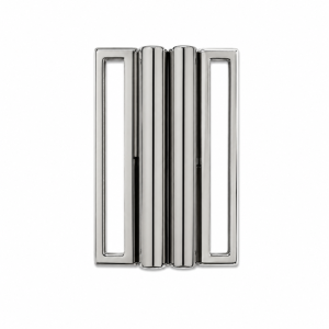 Hebilla Rectangular Broche Plata
