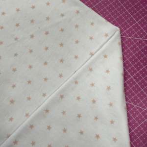 Algodón Spandex Blanco Estrellas